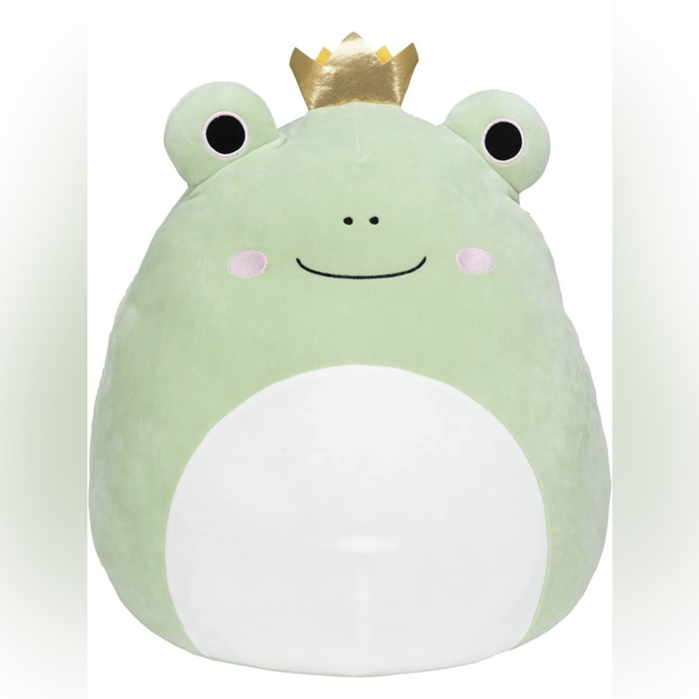 NWT Frog Prince Squishmallow 🐸 👑